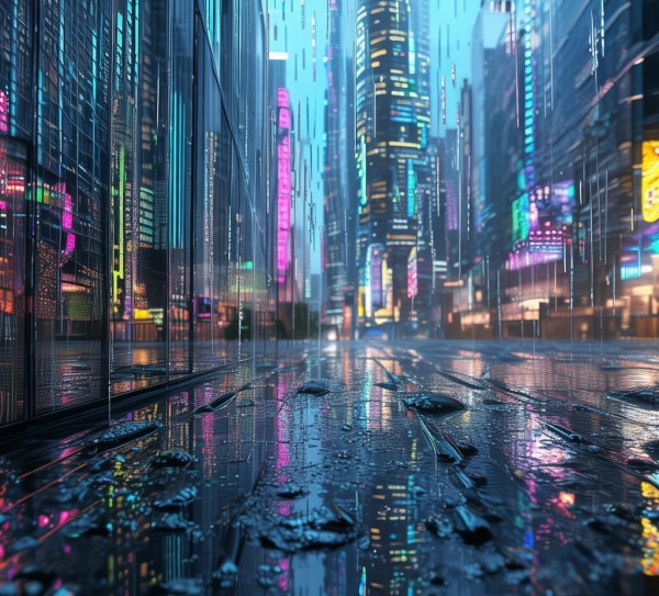 雨滴科技新动态壁纸